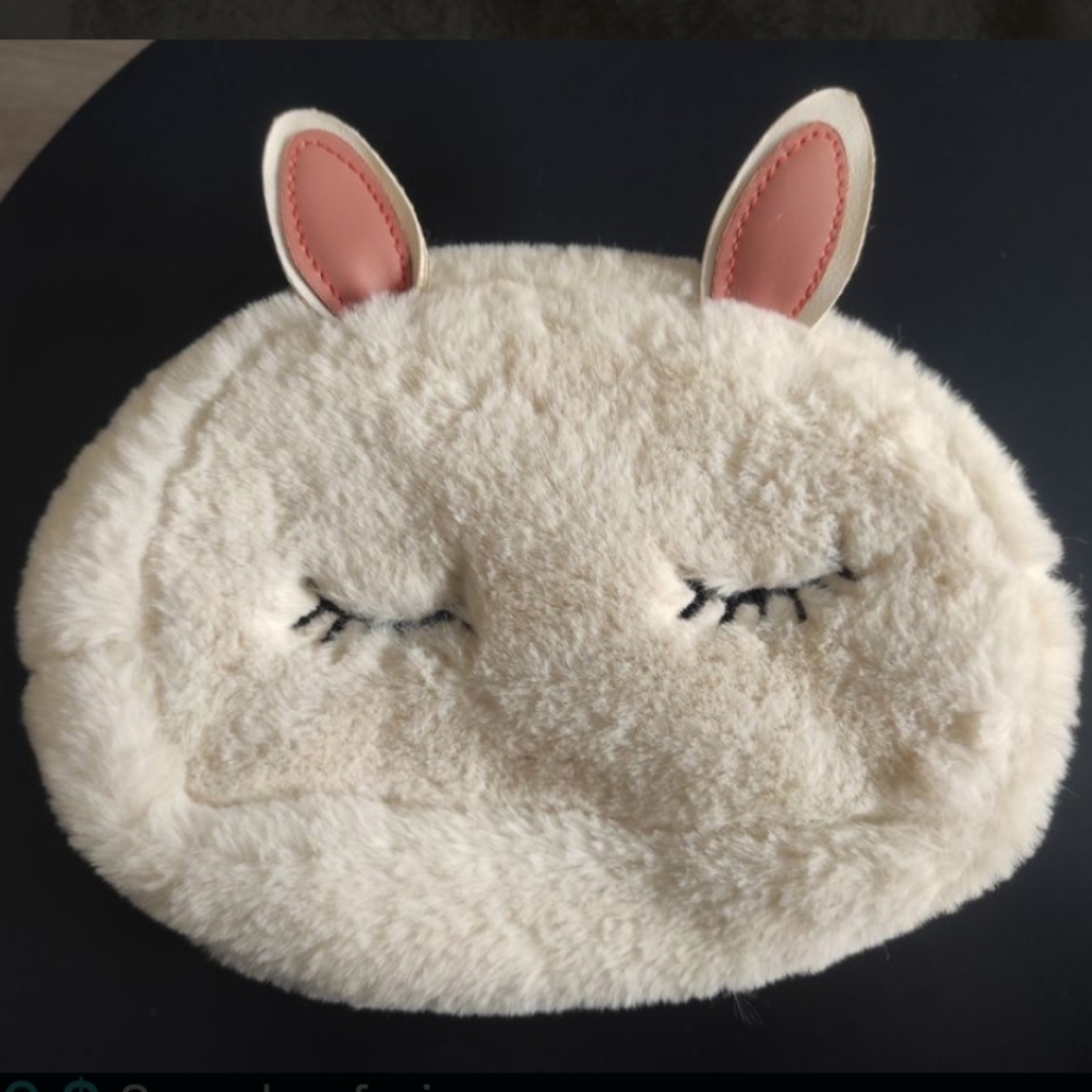 Bunny makeup bag